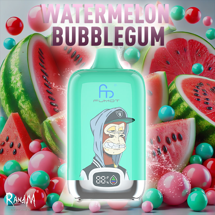 RandM Digital Box Vape 120000- Watermelon Bubblegum