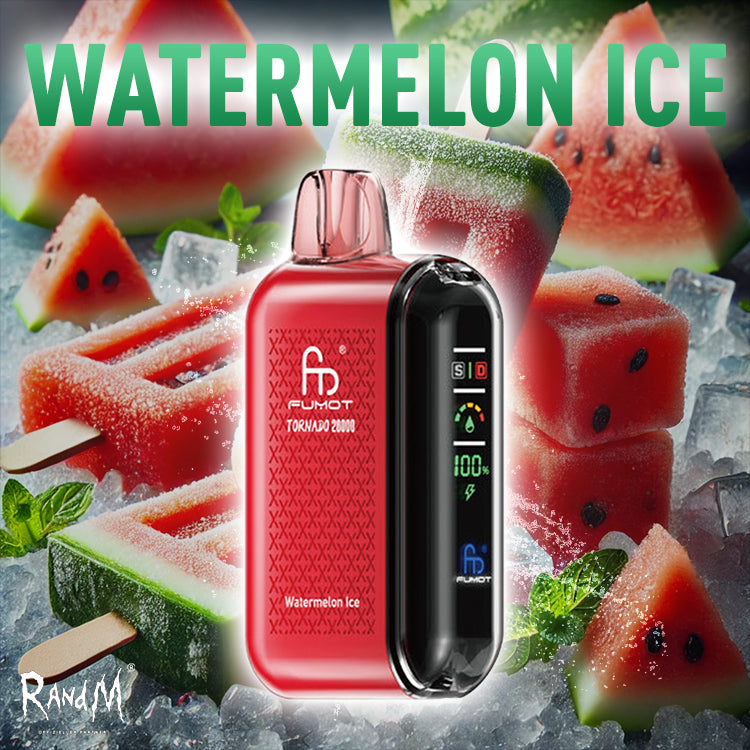 RandM Tornado Vape 20000- Watermelon Ice